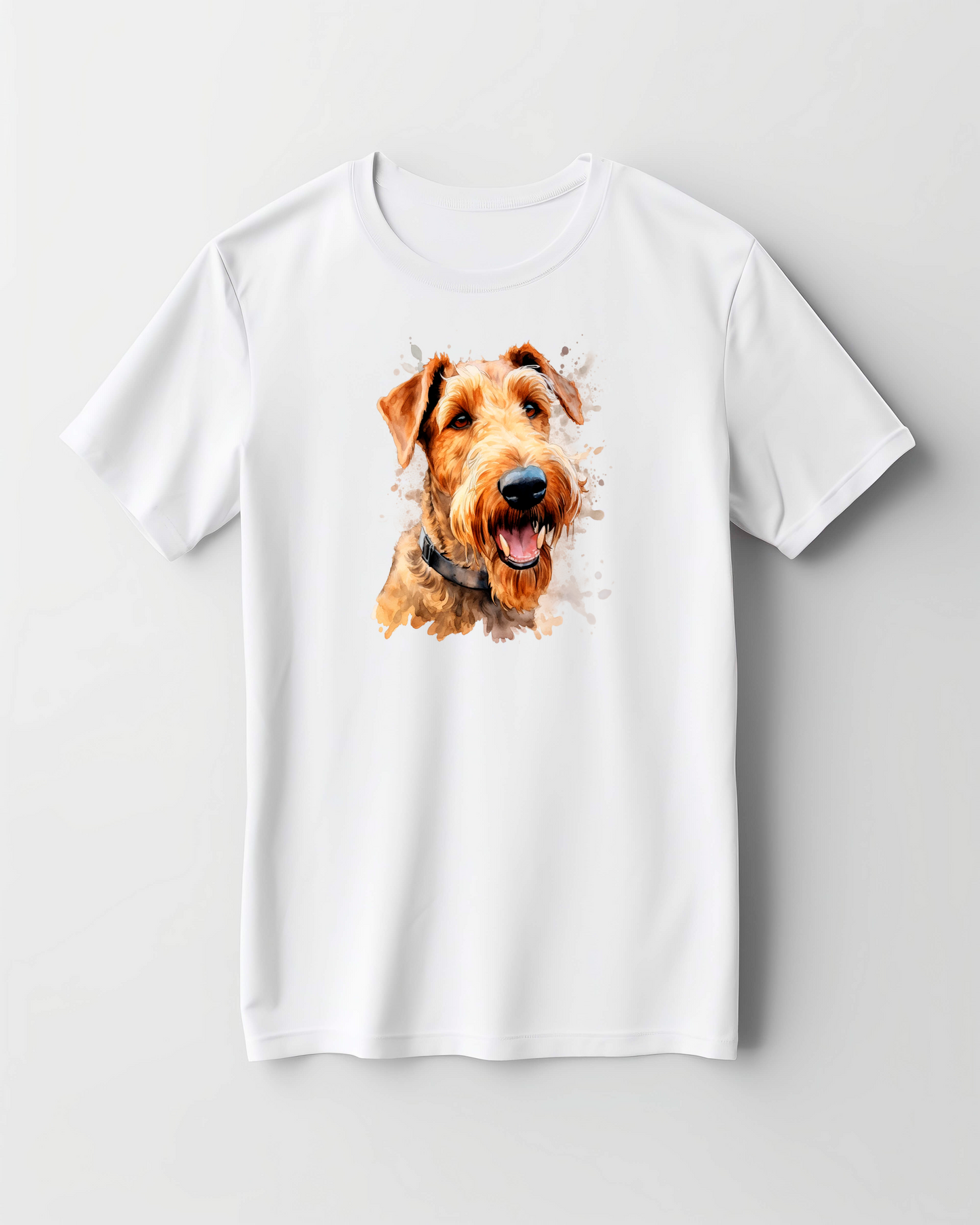 Printed T Shirt - Airedale