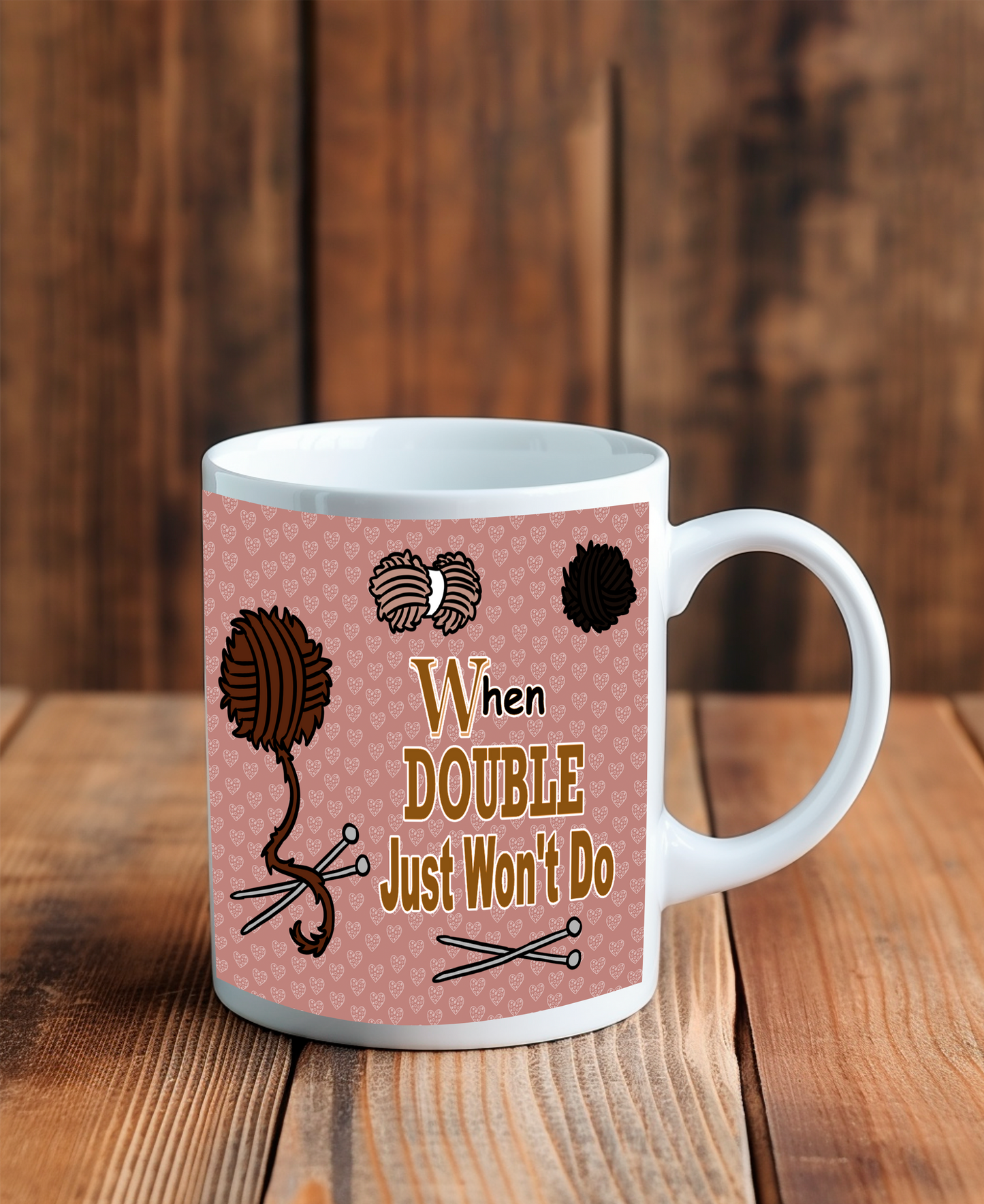 Printed Mug -Aran Wool