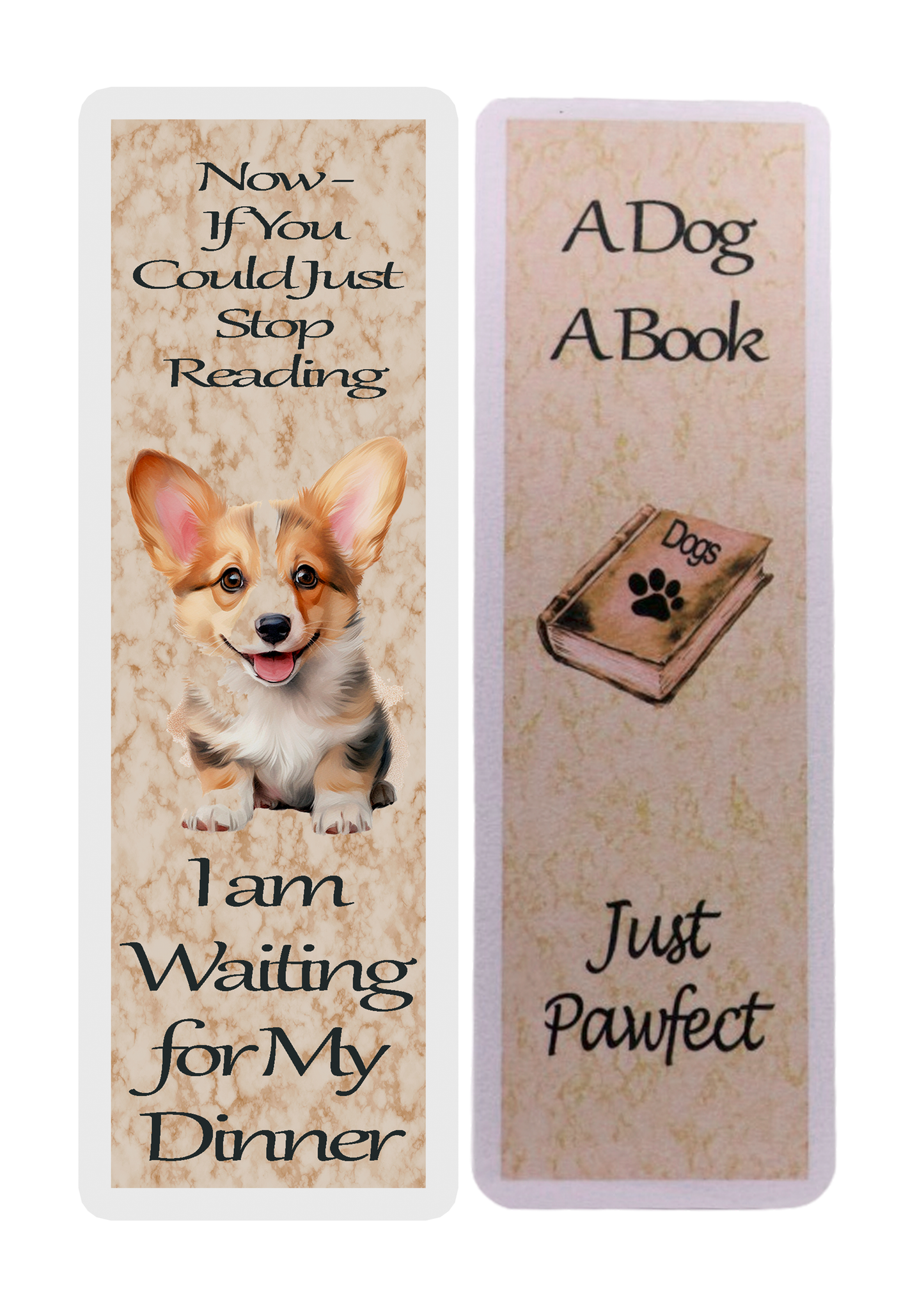 Corgi Funny Bookmark