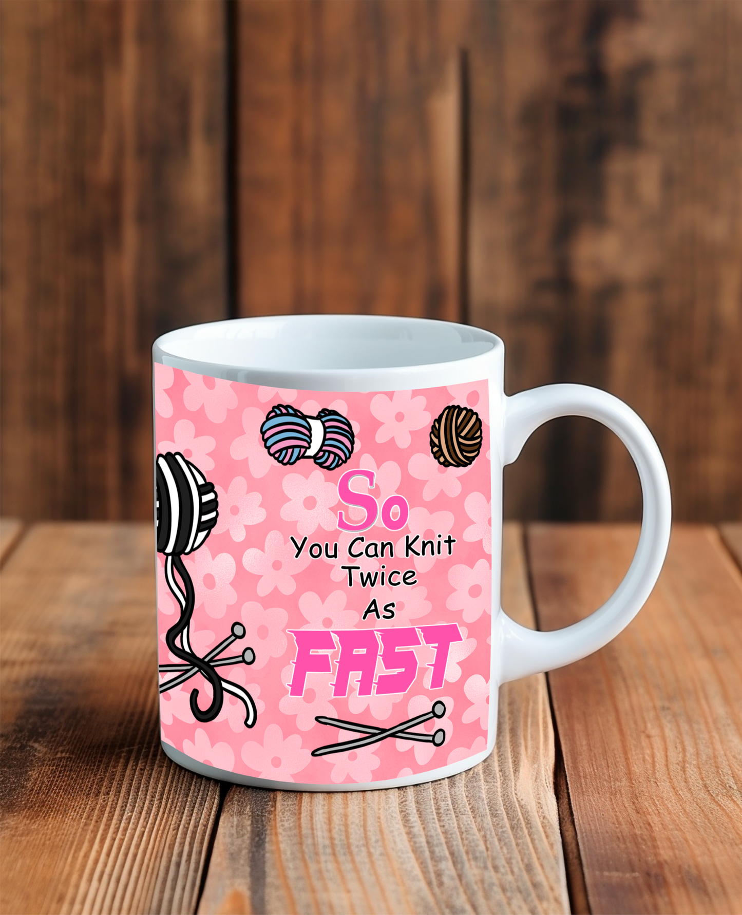 Printed Mug -Double Knit