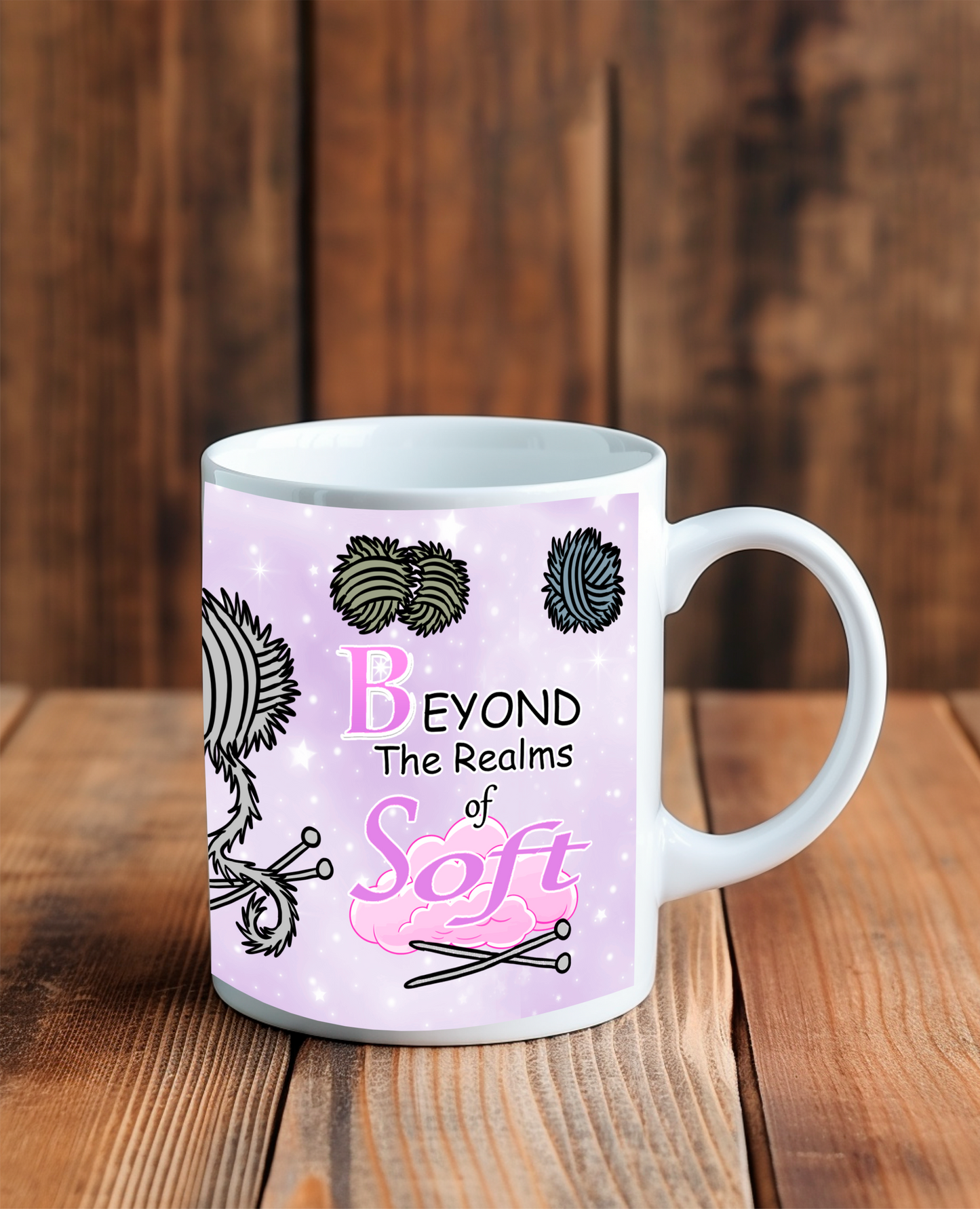Printed Mug -Eyelash Wool