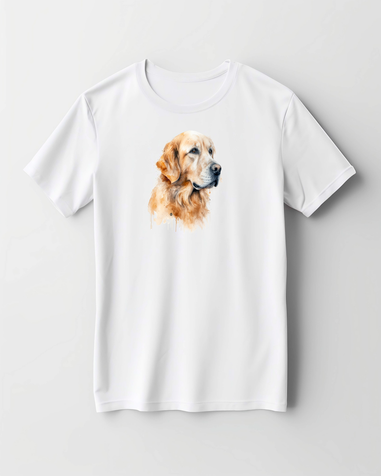 Printed T Shirt - Golden Retriever