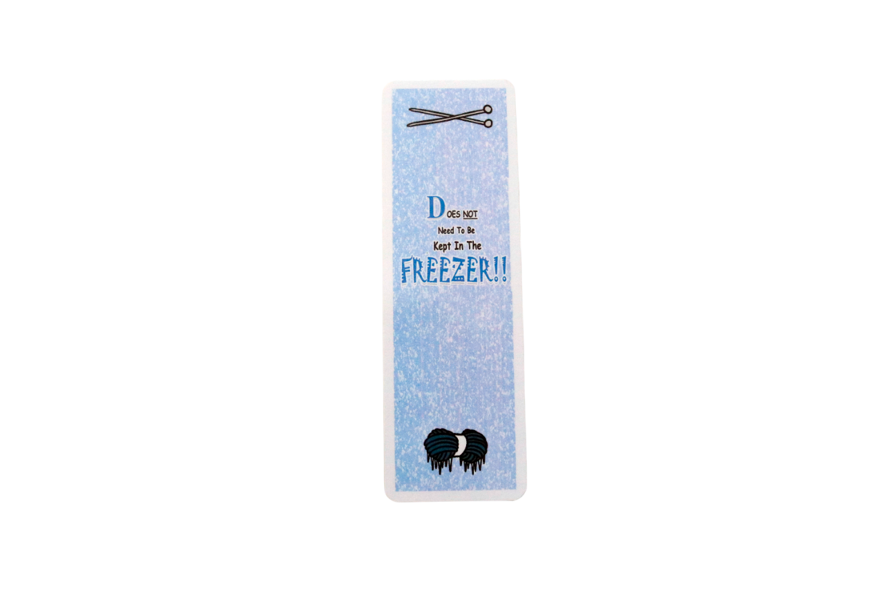 Bookmark - Ice Yarn