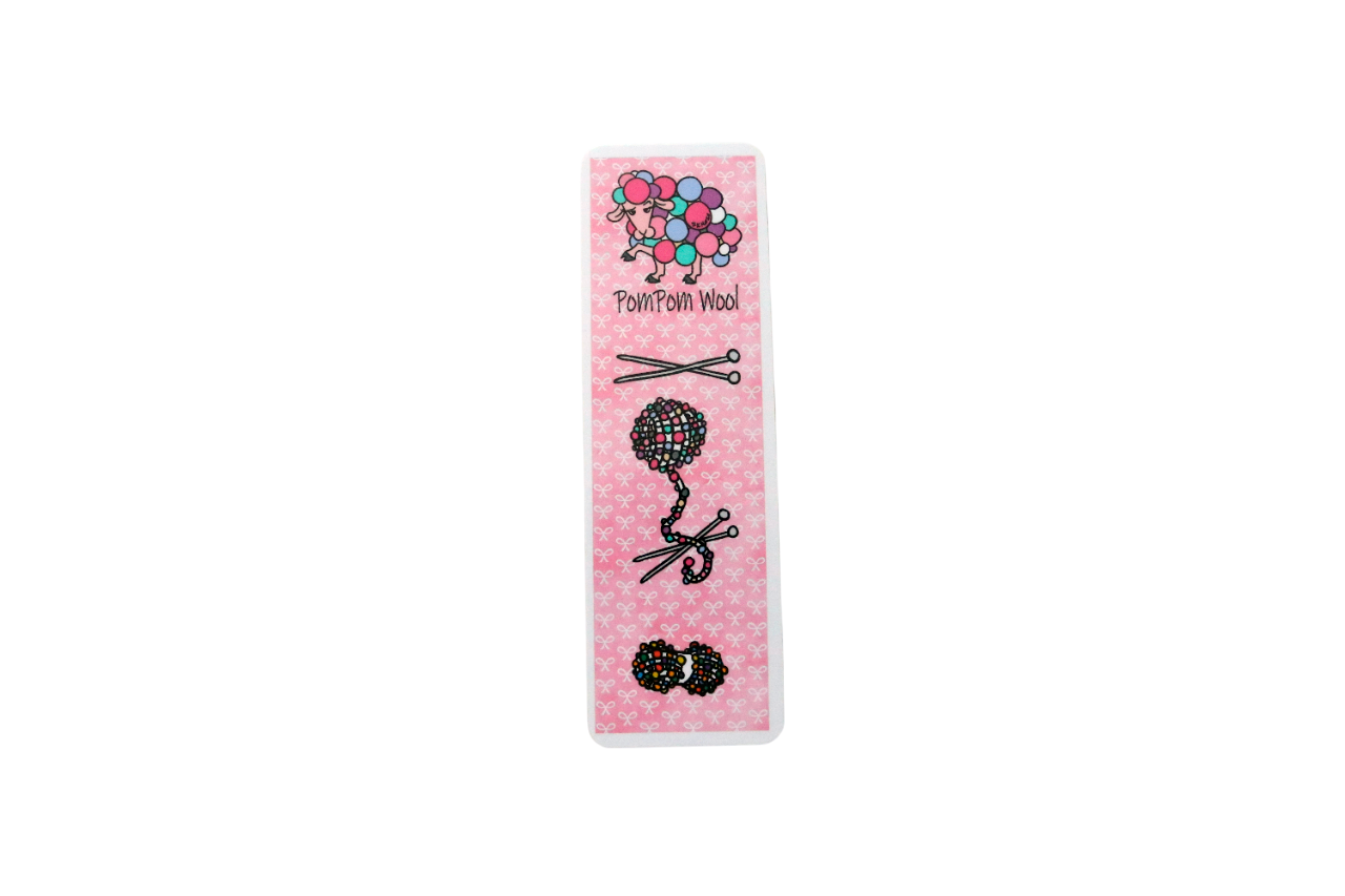 Bookmark - PomPom Wool