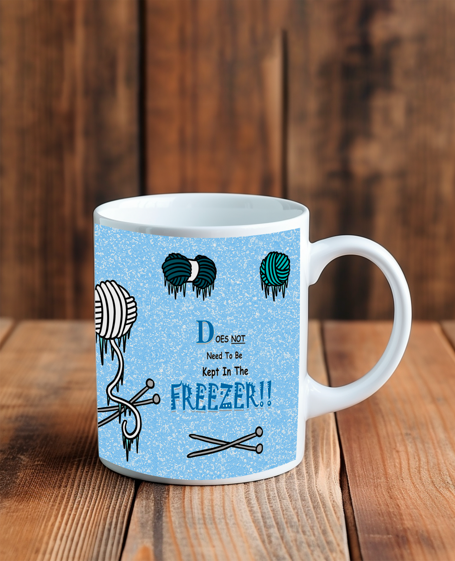 Printed Mug -Ice Yarn