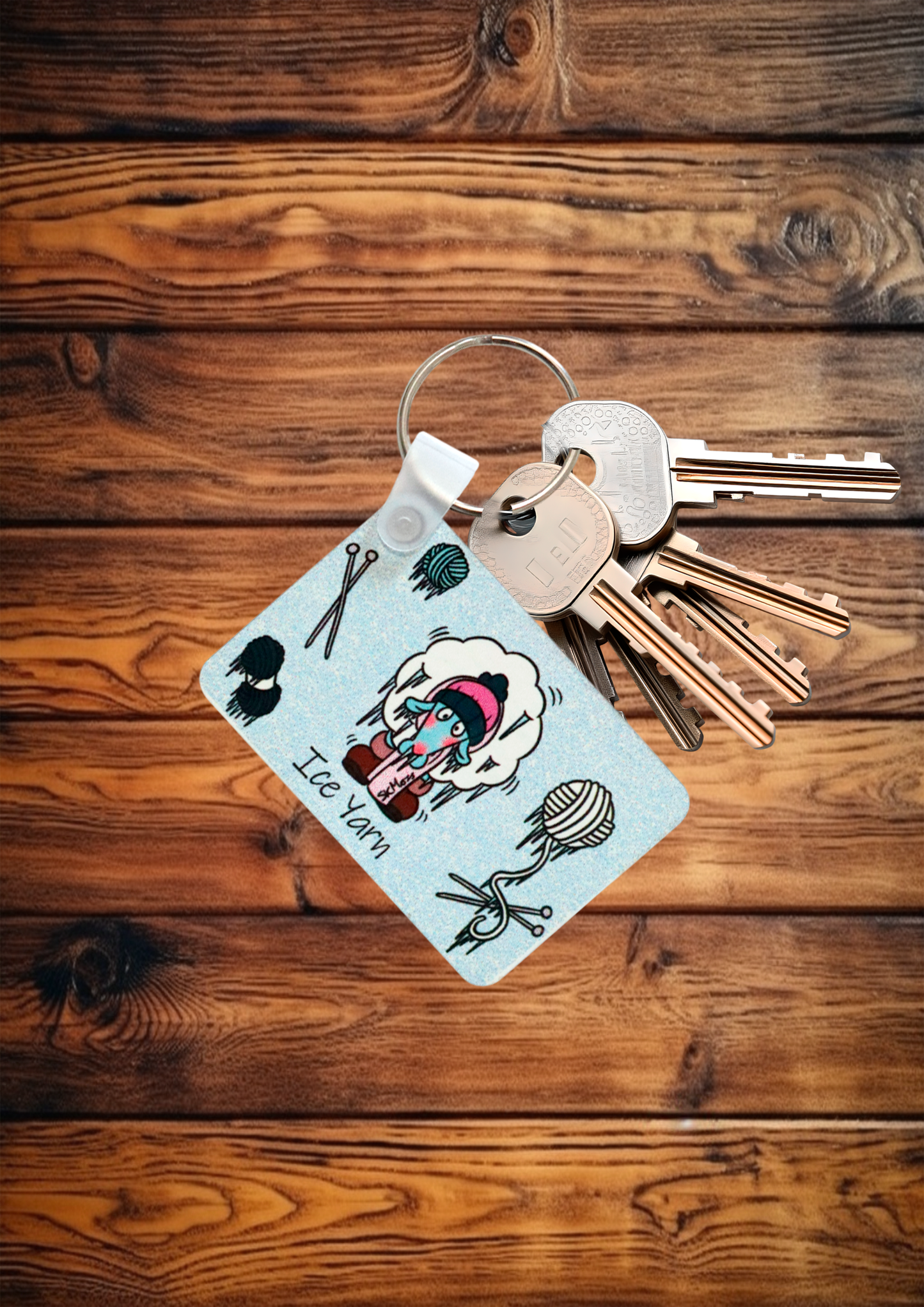 Keyring - Ice Yarn