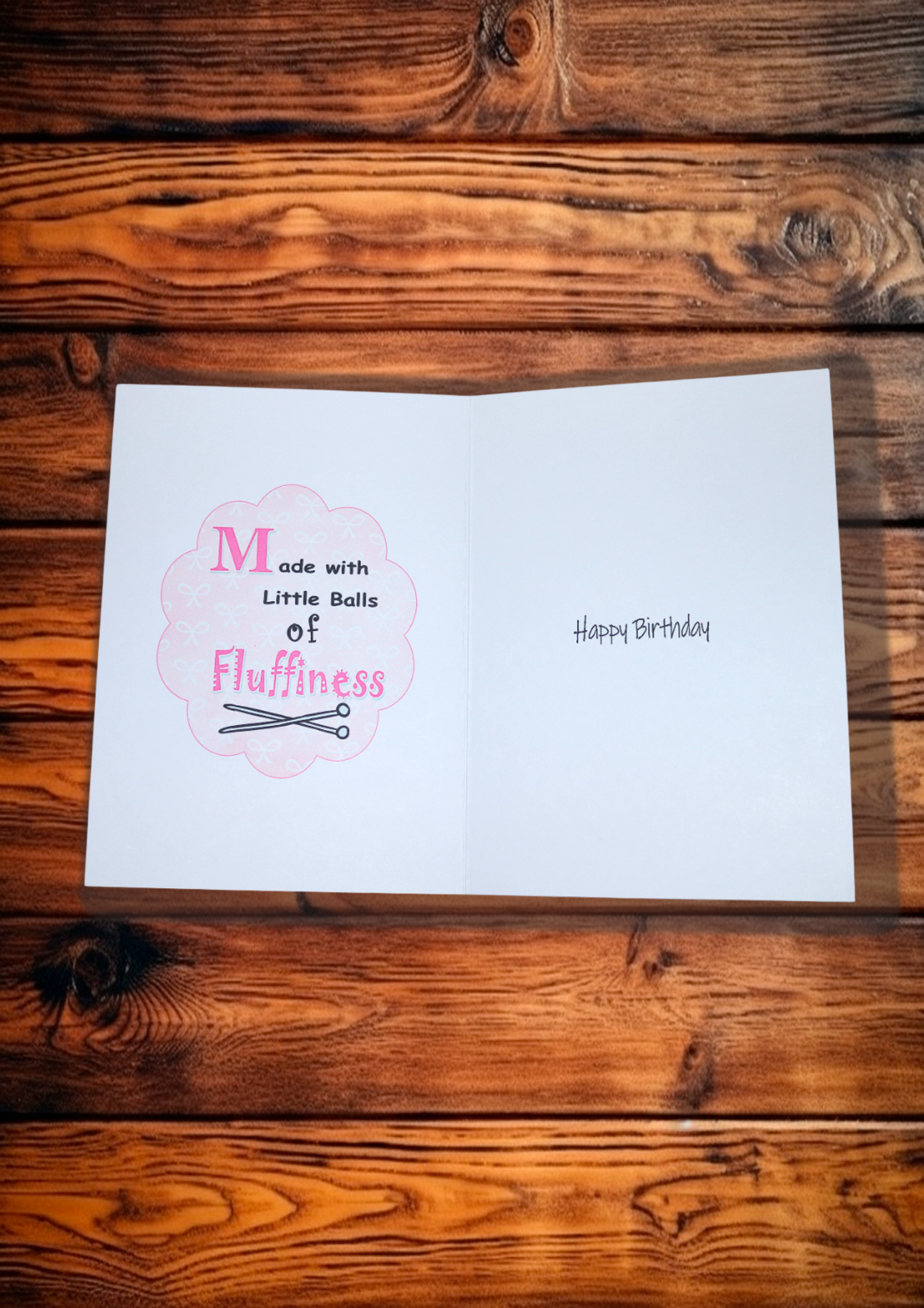 Birthday Card - PomPom Wool