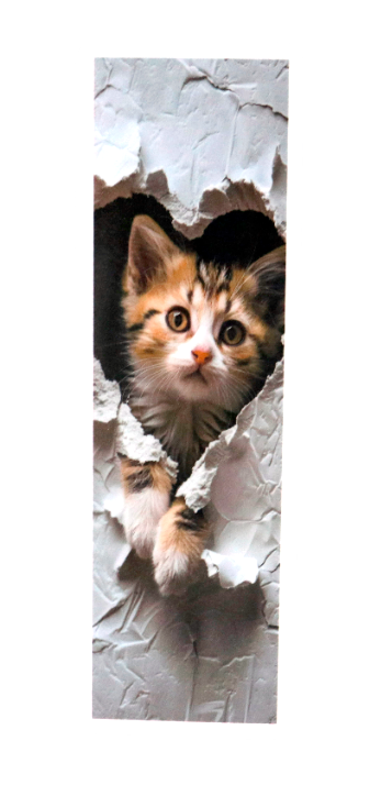 Tabby cat bookmark