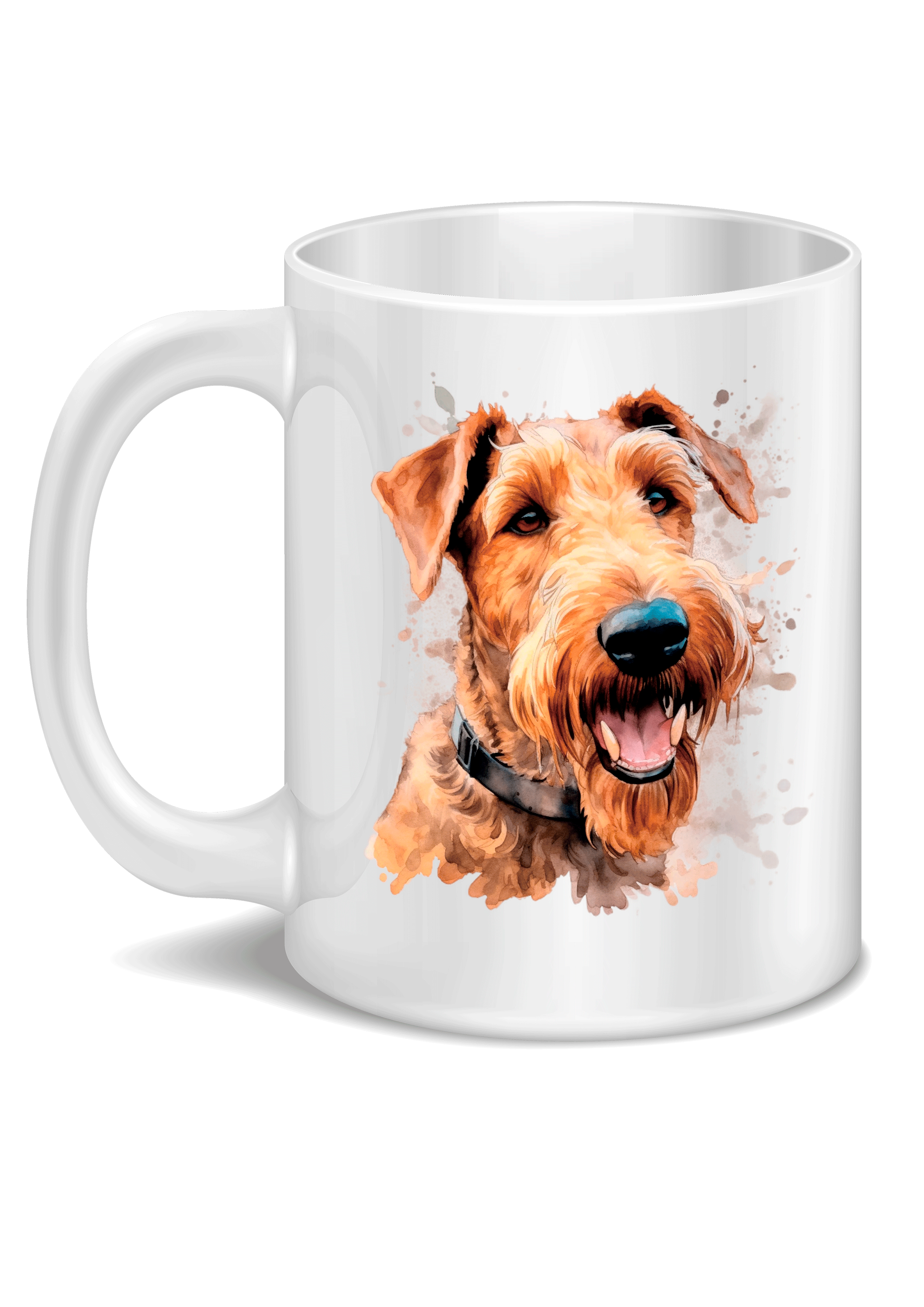 Printed Mug - Airedale