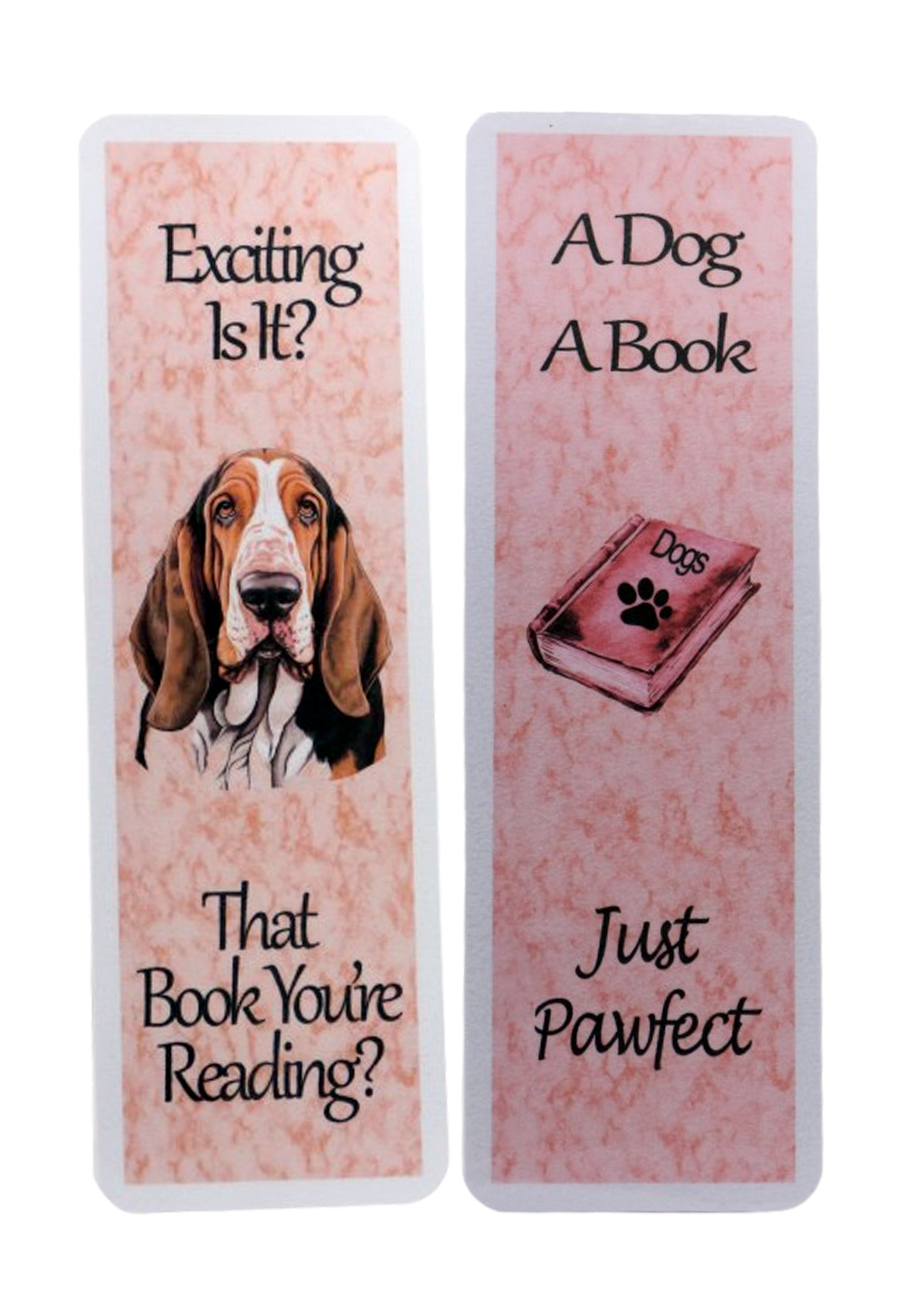 Bassett Hound Funny Bookmark