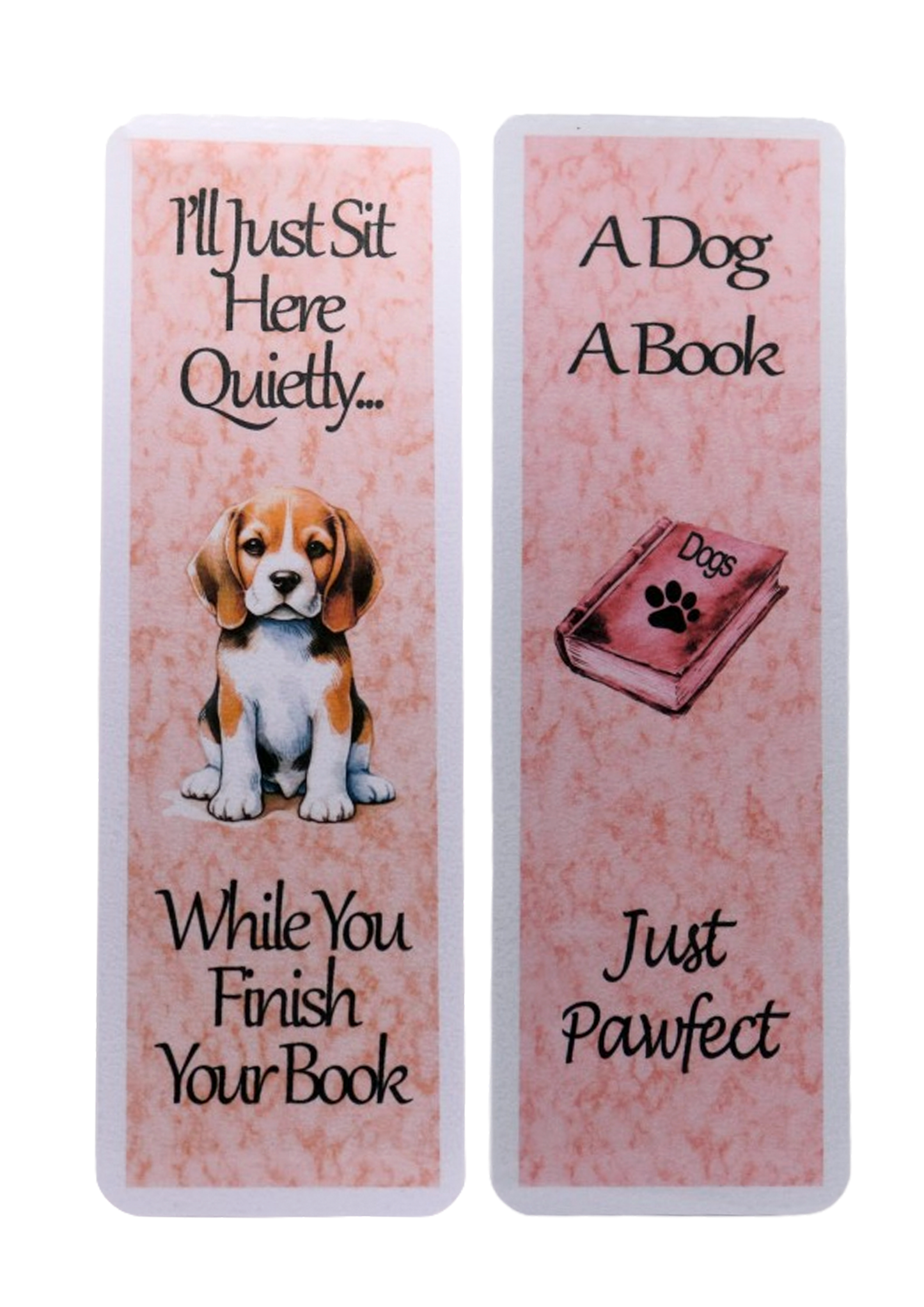 Beagle Funny Bookmark