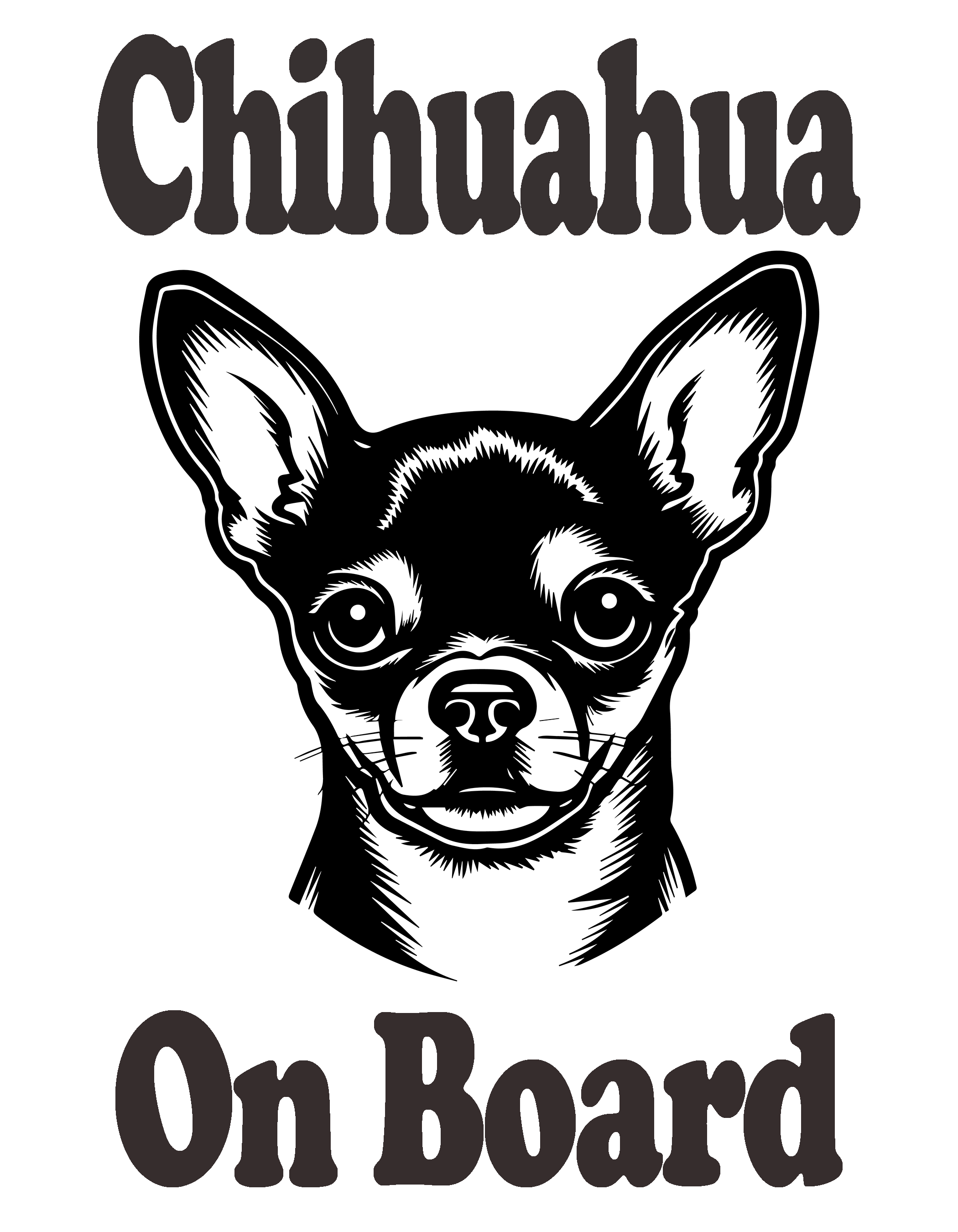 Car Decal - Chihuahua