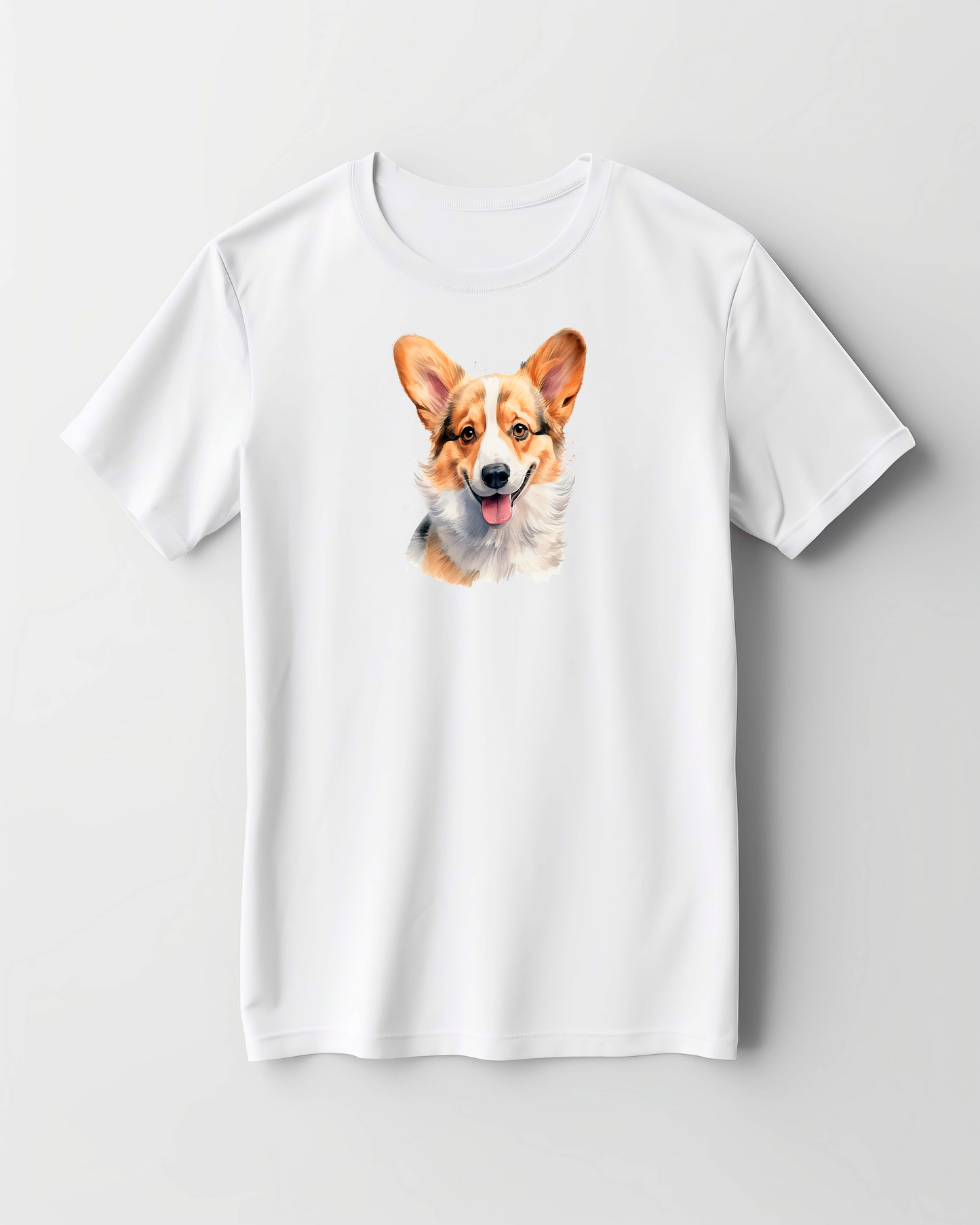 Printed T Shirt - Corgi