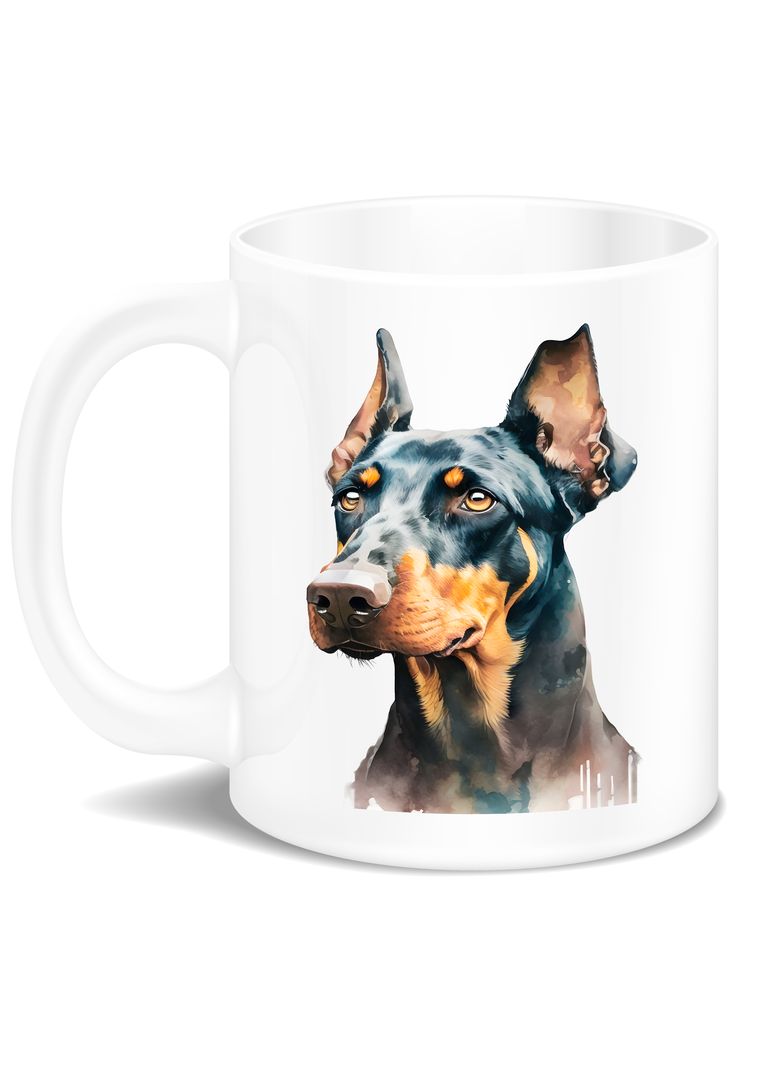 Printed Mug - Doberman