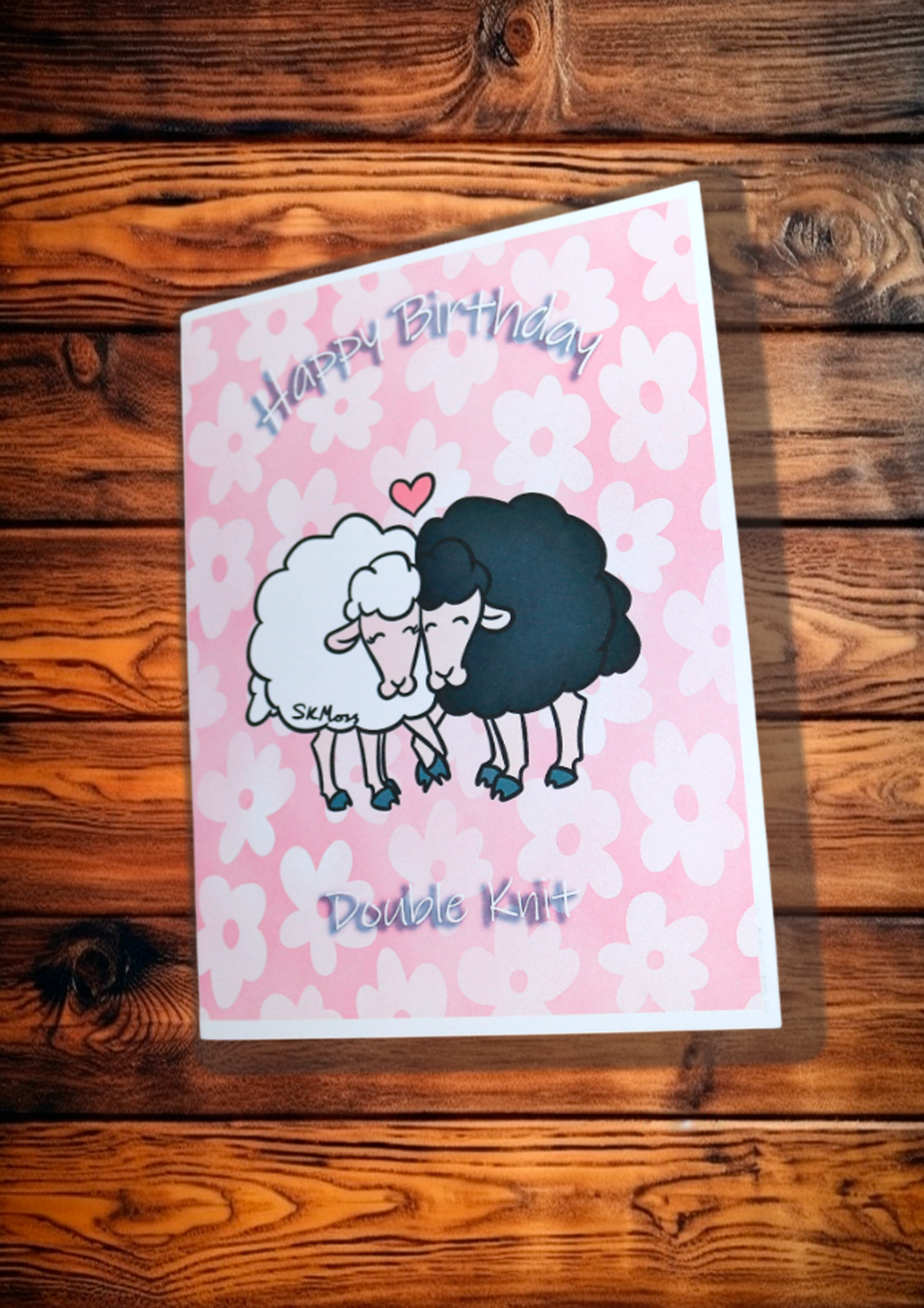 Birthday Card - Double Knit