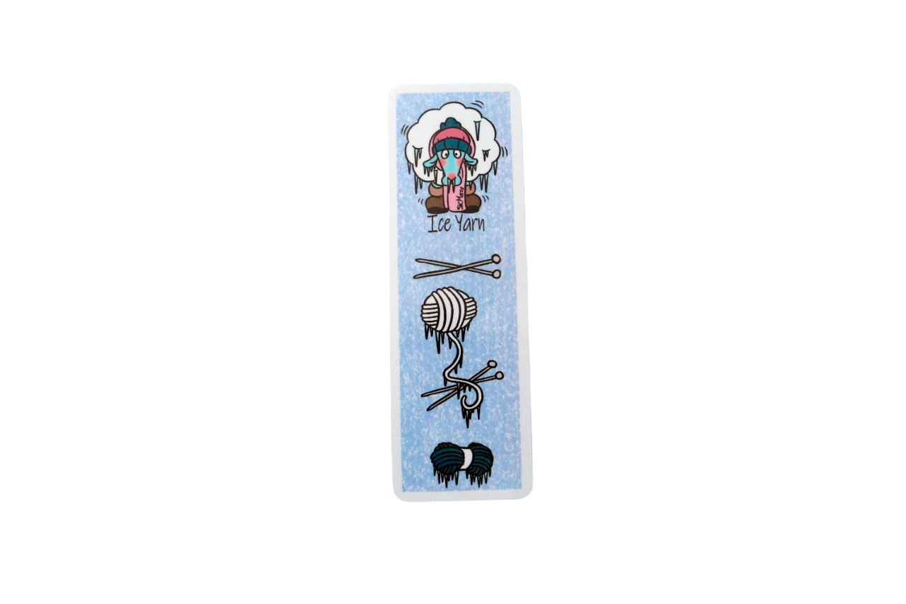 Bookmark - Ice Yarn