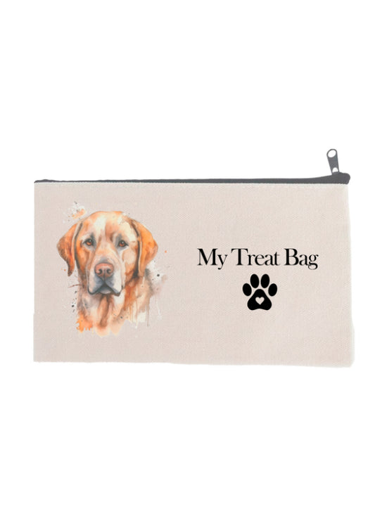 Labrador printed dog treat bag