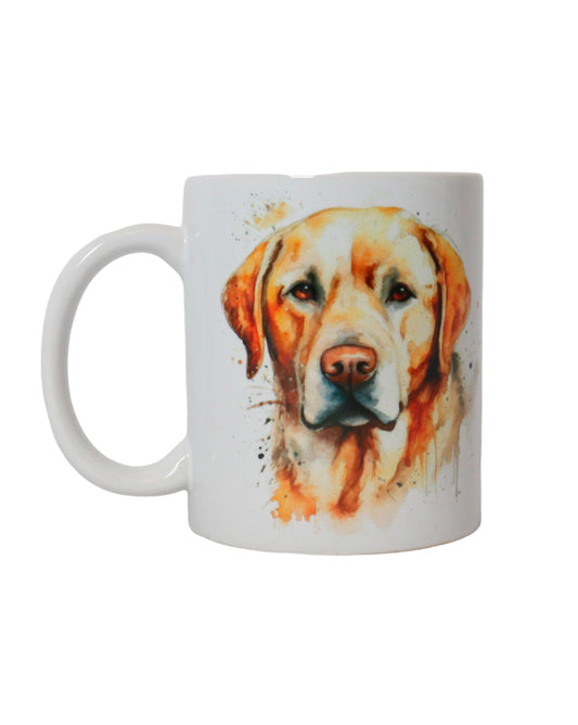 Labrador printed ceramic mug
