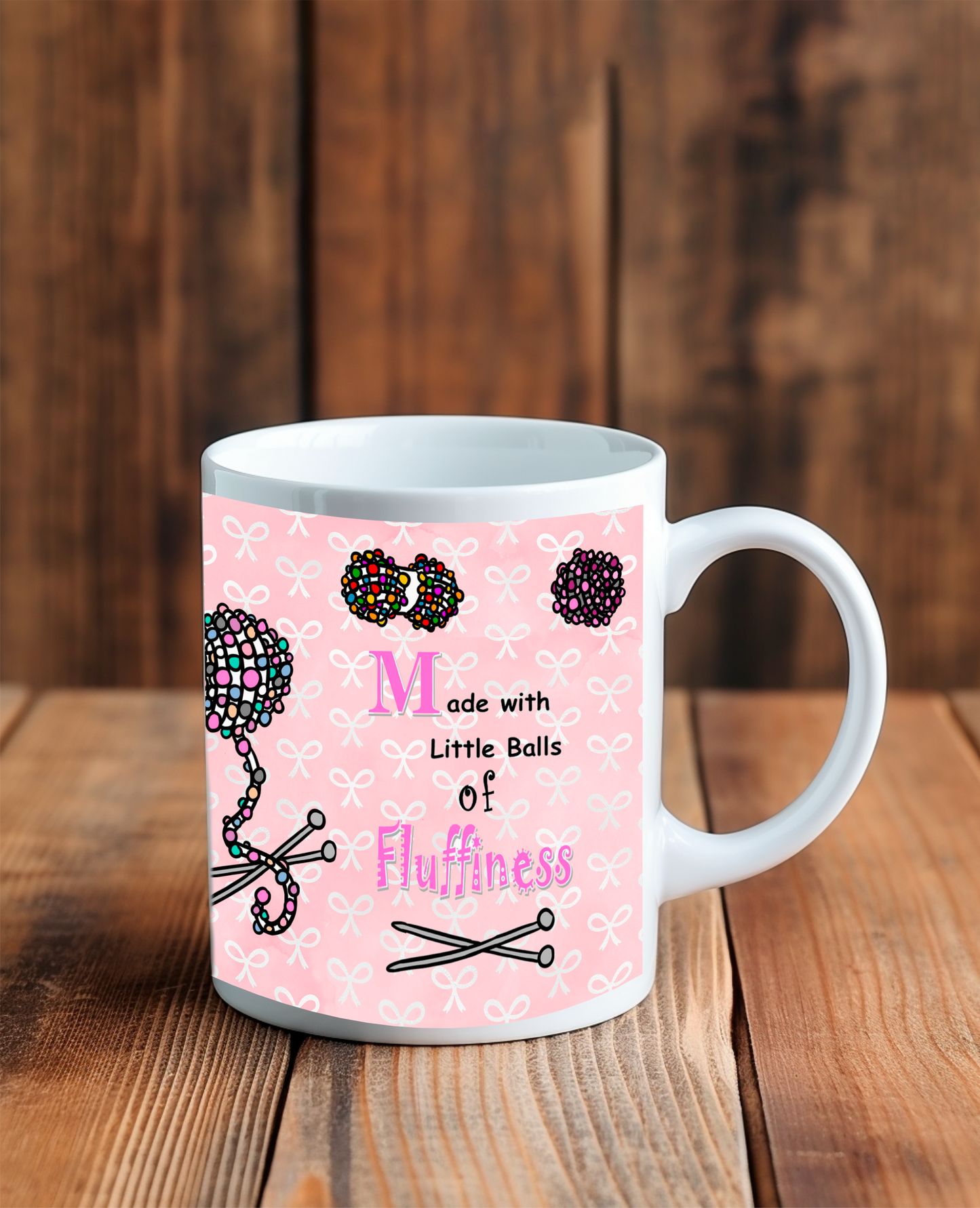 Printed Mug -PomPom Wool