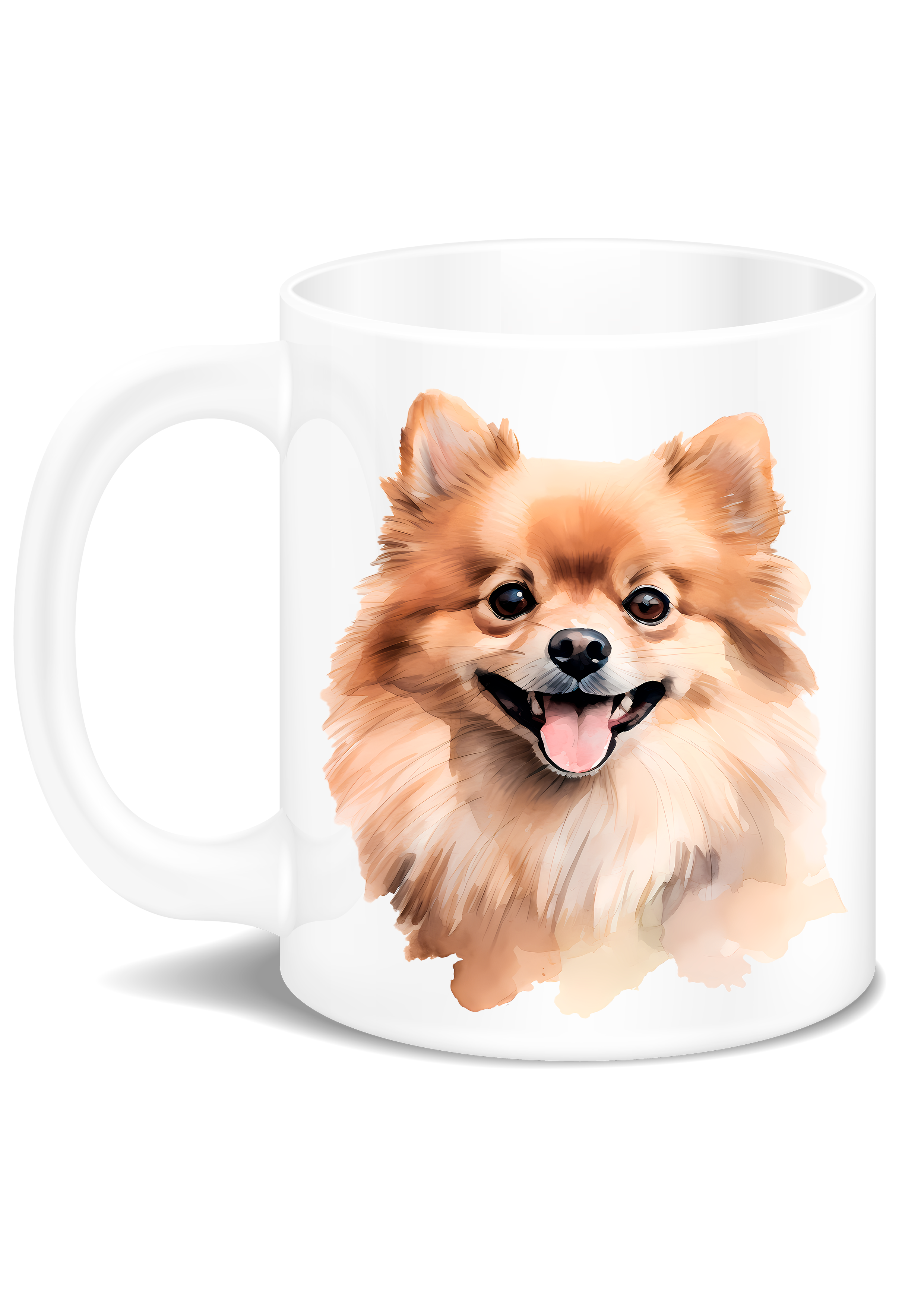 Printed Mug - Pomeranian