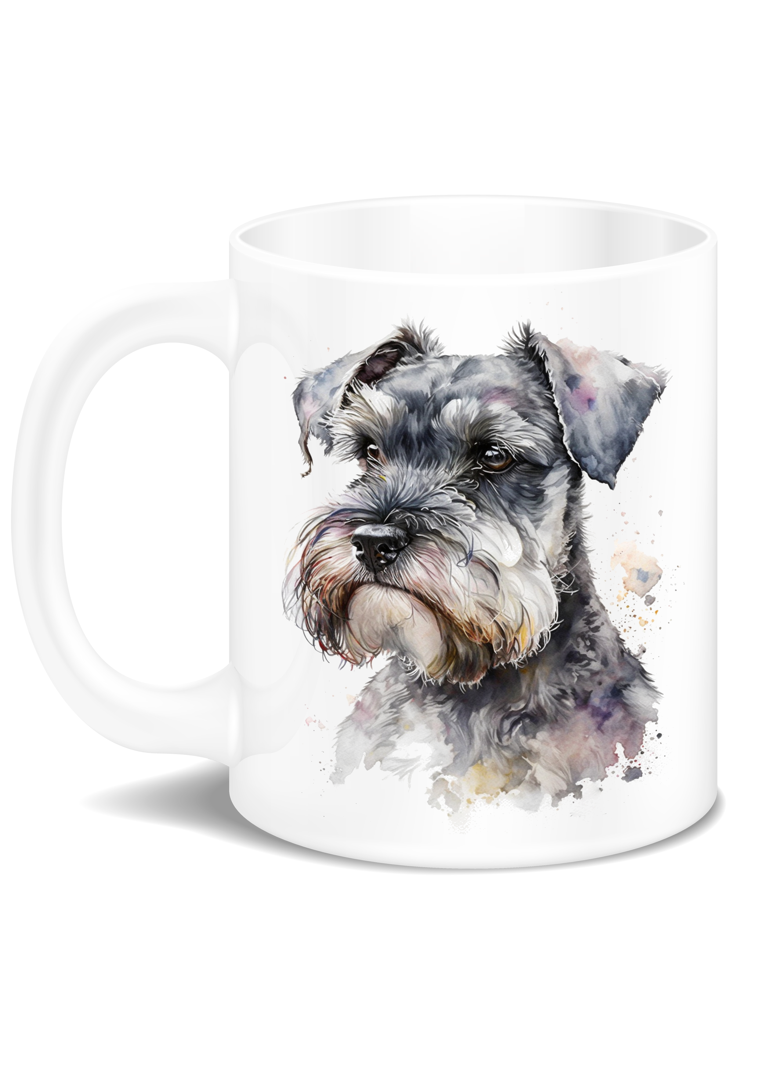 Printed Mug - Schnauzer