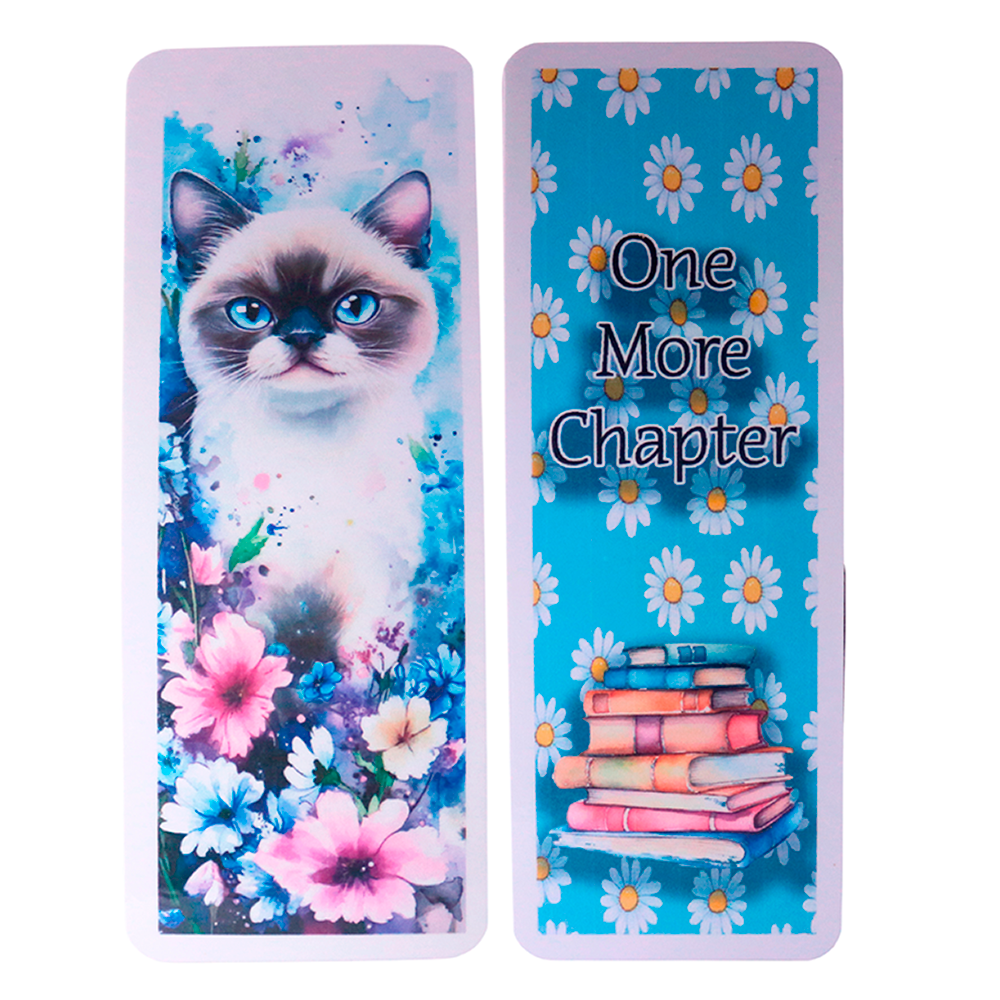 siamese cat bookmark